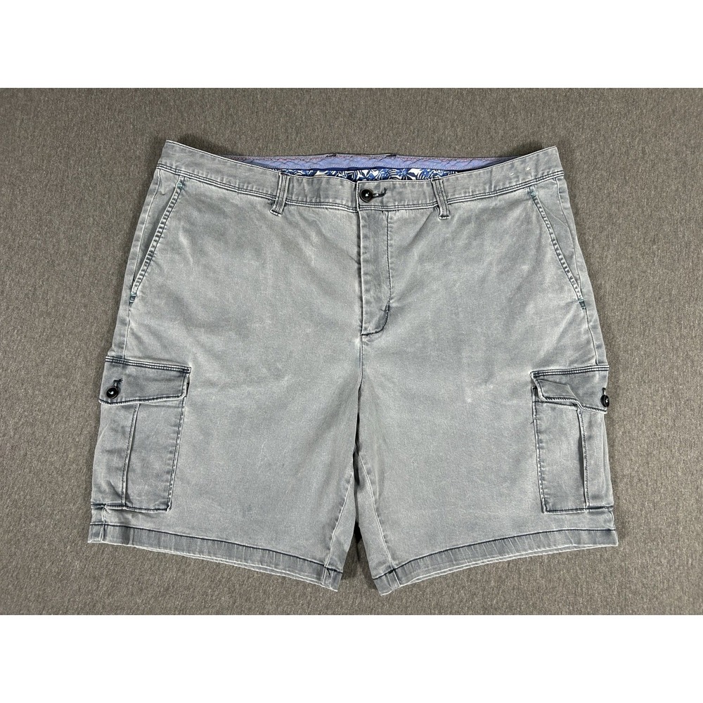 Tommy Bahama Men's Coastal Key Cargo Shorts in Cave Gray 42x9